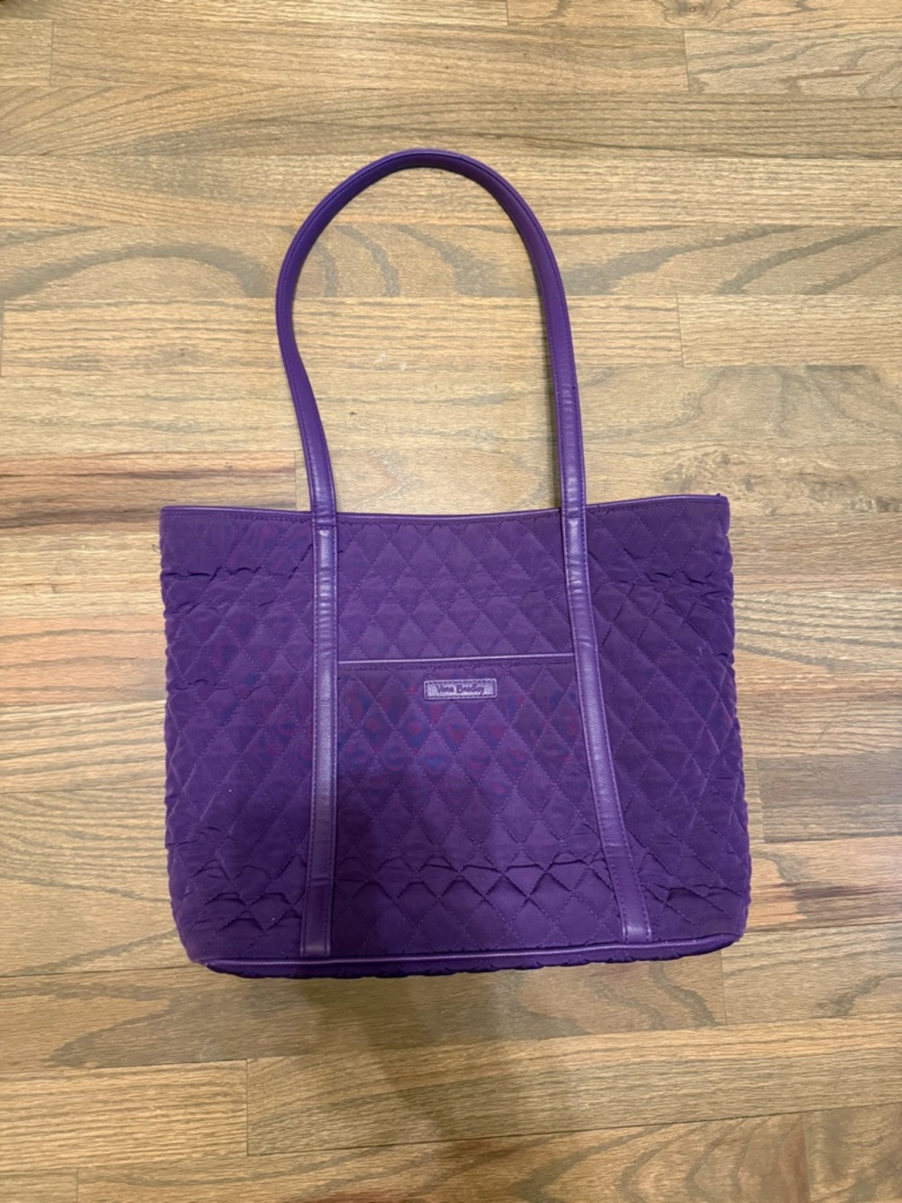 Vera Bradley Deep Purple Quilted Tote